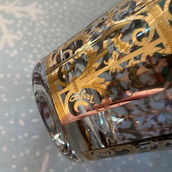 Set - VTG Culver Emerald Scroll Glasses - Picture 7 of 7